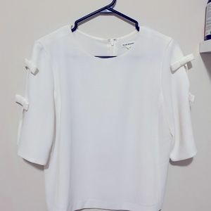 Club Monaco White Blouse